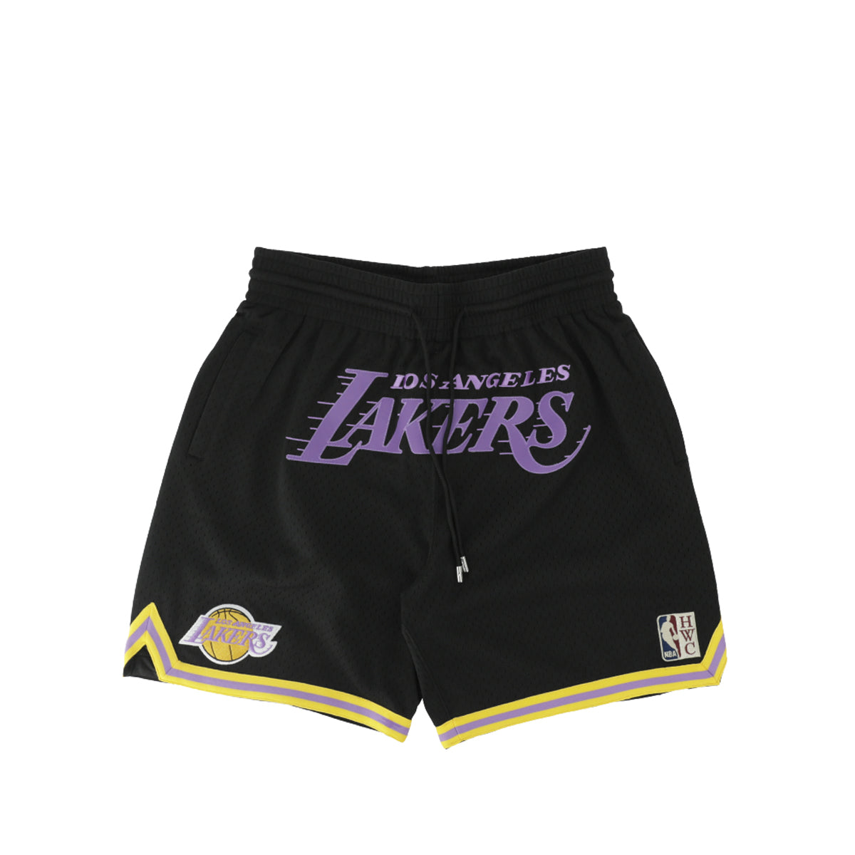 JUST DON PRACTICE SHORTS LAKERS BKPR