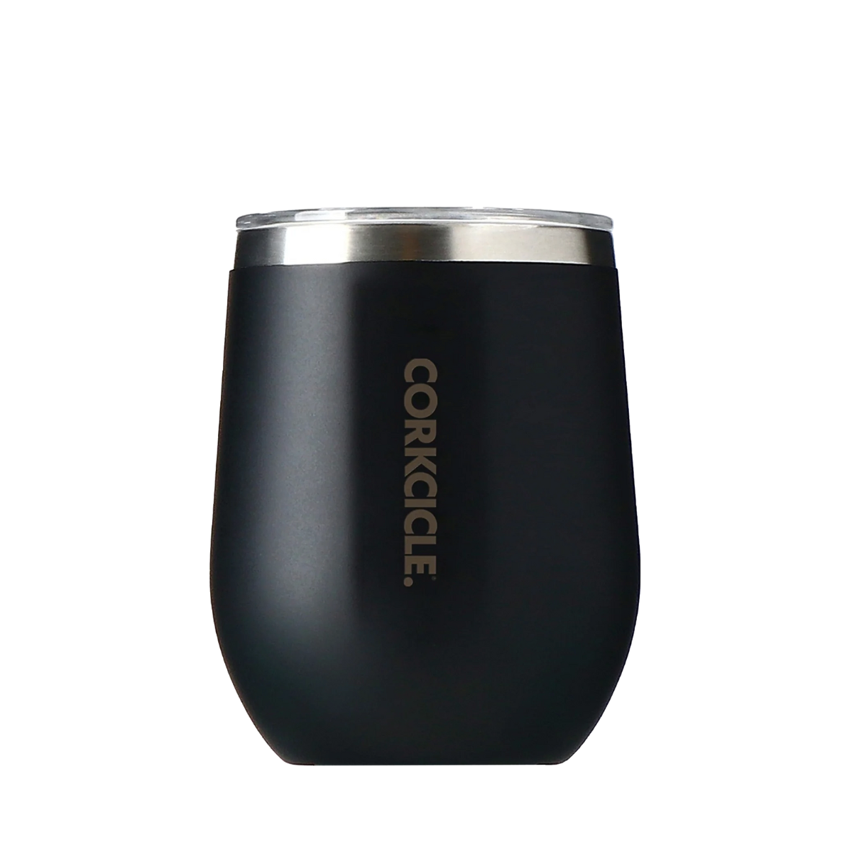 CORKCICLE : STEMLESS 12OZ - MATTE BLACK