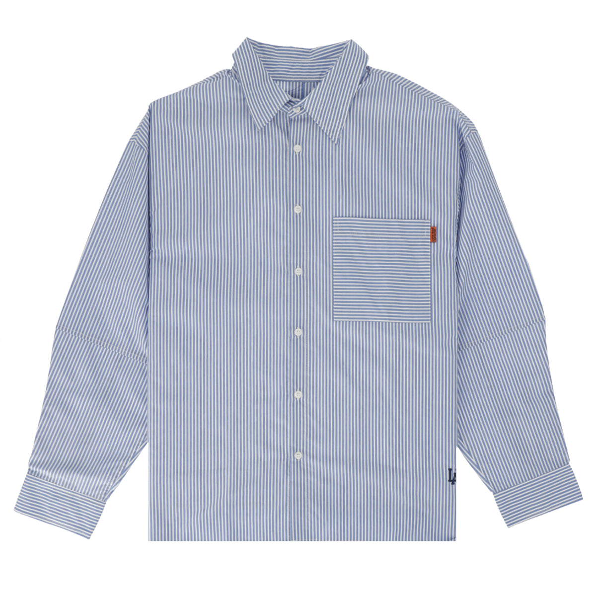 LOVE AND DESTROY LONG SLEEVE STRIPED SHIRT