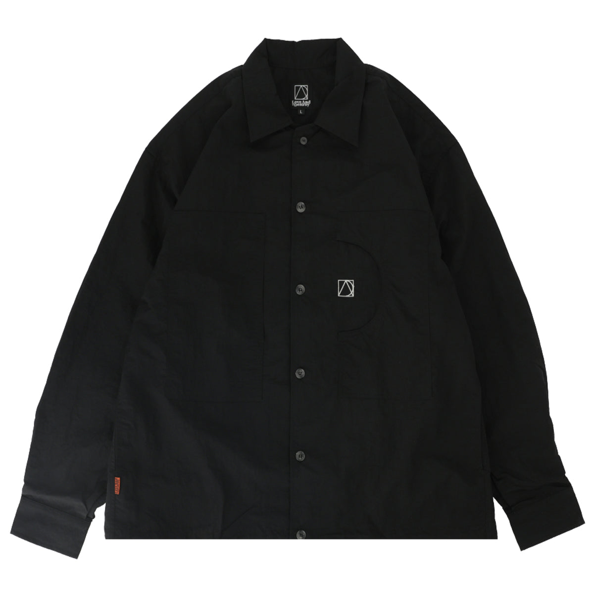 LOVE AND DESTROY NYLON WINDBREAKER