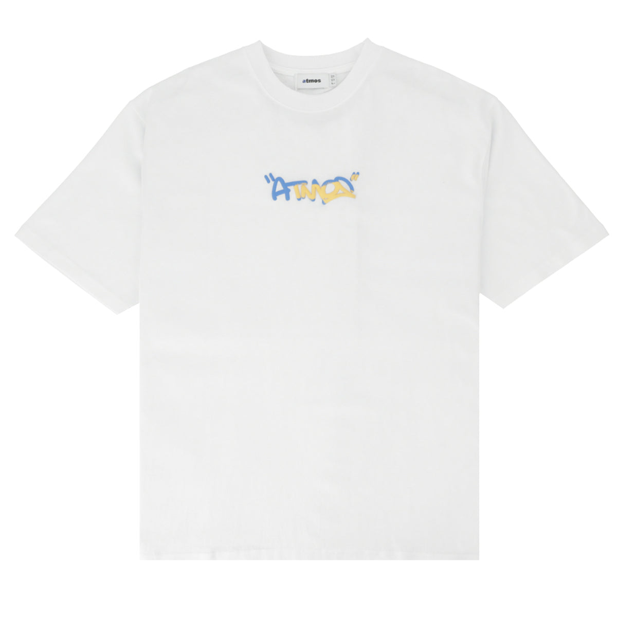 FOAM PRINT T-SHIRT WHT